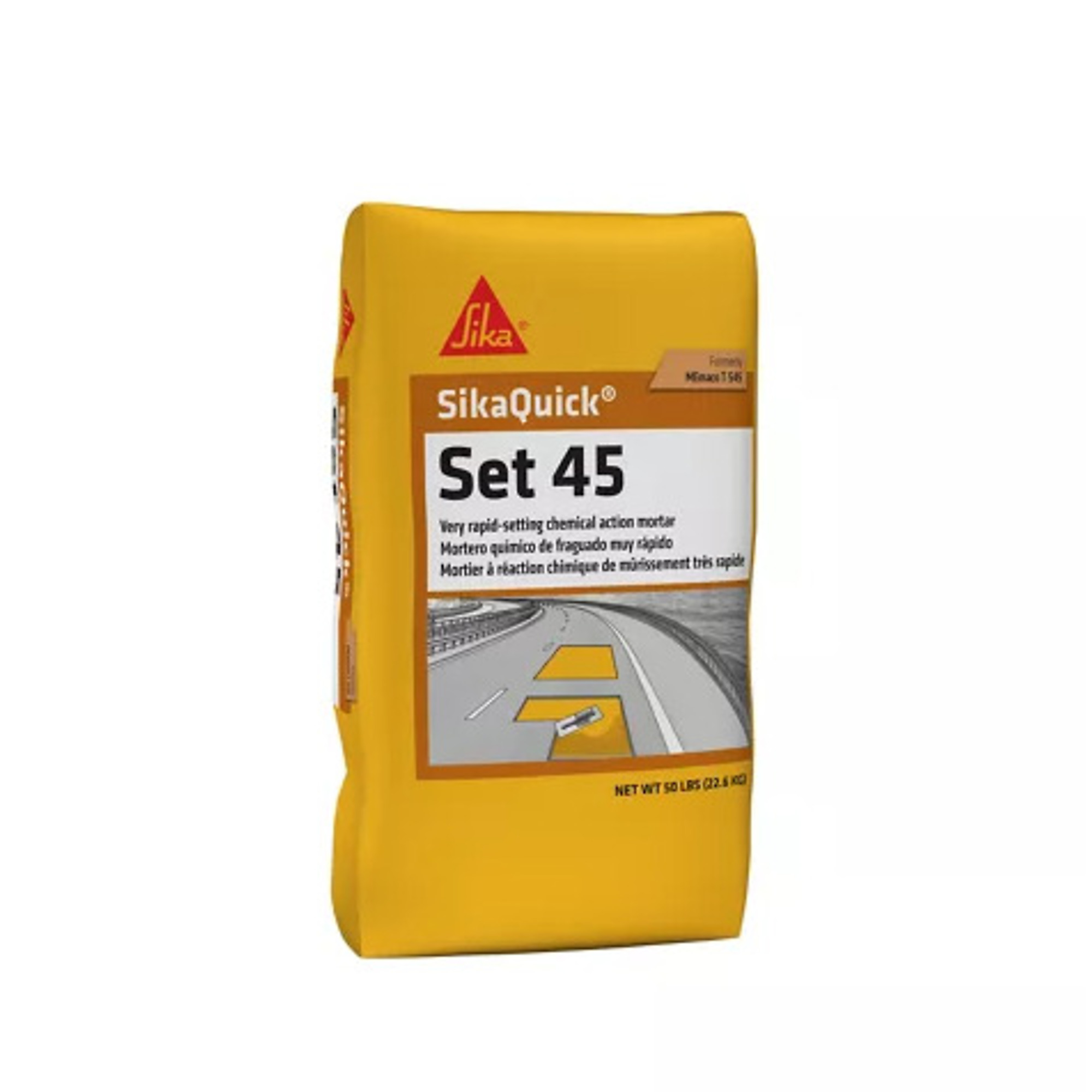 SikaQuick Set-45 Very Rapid-Setting Chemical Action Mortar 50LB Bag